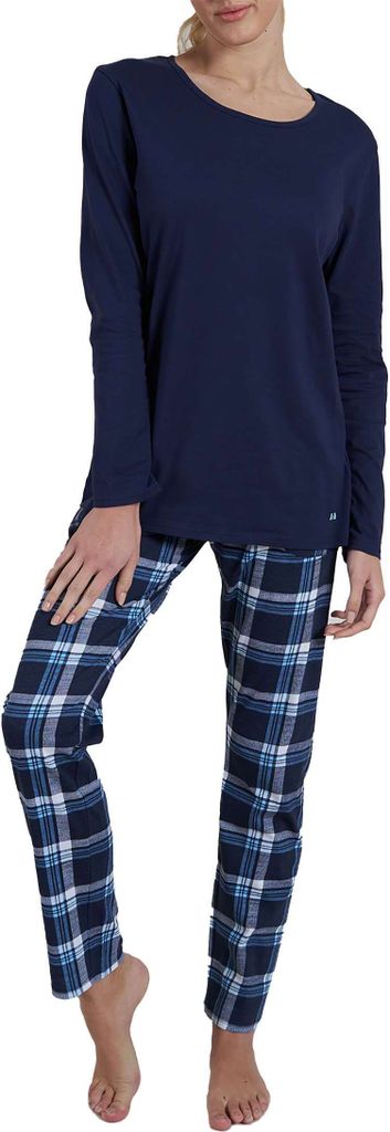 Götzburg Damen langarm zweiteiliger Pyjama Schlafanzug aus Produktbild 