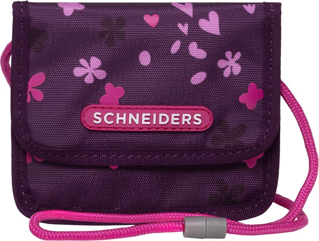 Schneiders Brustbeutel Geldbörse Neck Pouch Berry Blossom beere