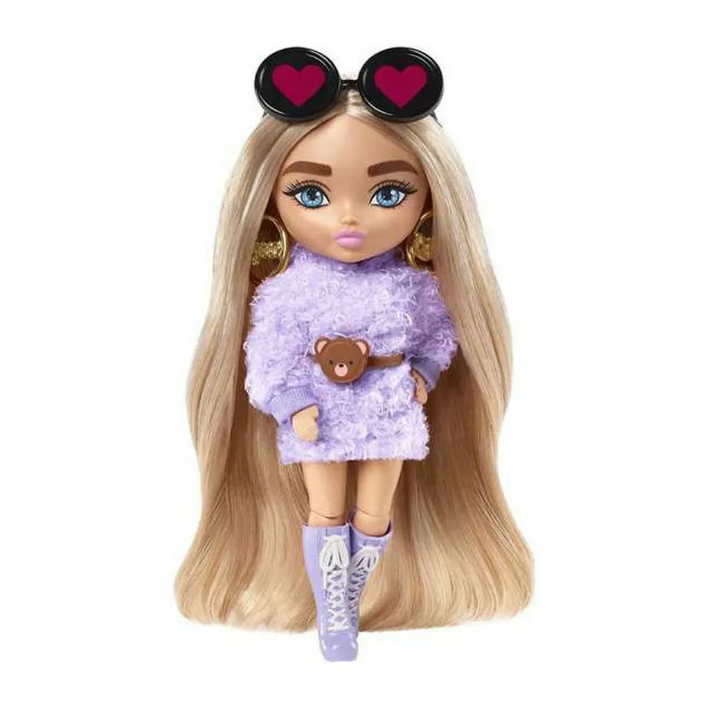Petite Poupée Barbie Extra Mini Model 5 Articulée Facile à Transporter