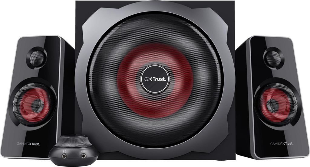 Trust Gaming GXT 38 Tytan 2.1 PC Lautsprecher mit Subwoofer Produktbild 