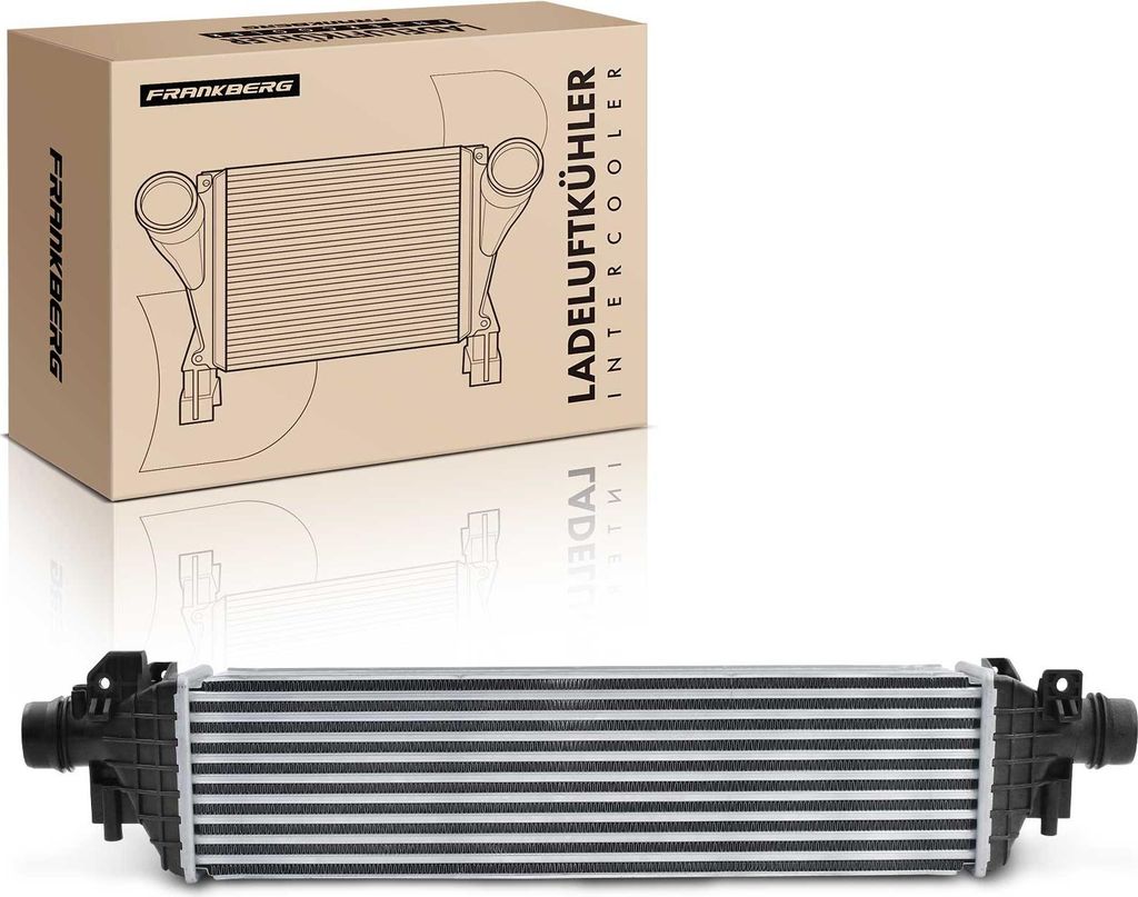 Frankberg 1x Ladeluftkühler Turbokühler für Opel Mokka/Mokka X J13 1.4L Bj ab 2016