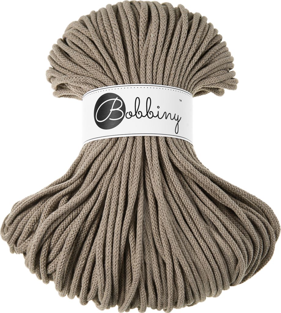 Bobbiny Premium 5 mm 100 m Coffee Schnur