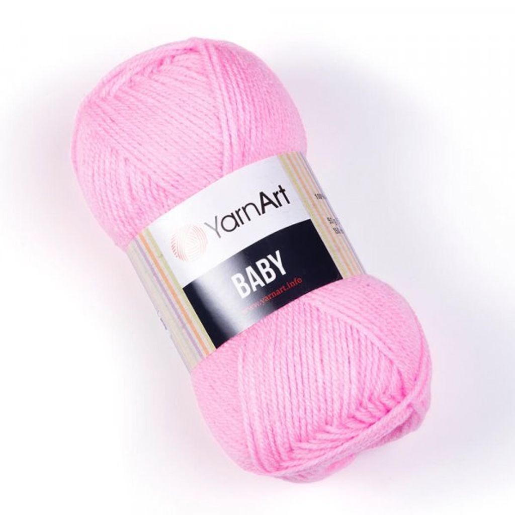 Yarn Art Baby 217 Pink Pletacia priadza Obrázok produktu 