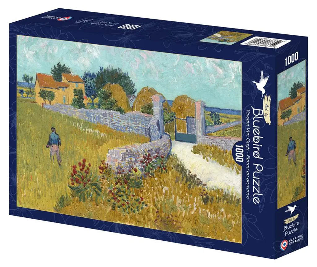 Puzzle Van Gogh 1000 pièces découpe précise pour éviter les erreurs Bluebird