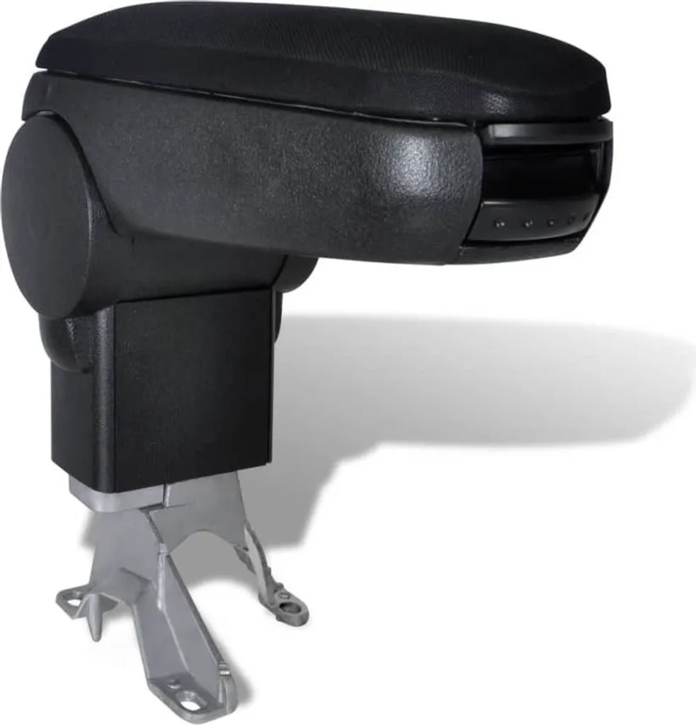 Accoudoir Noir Réglable VW Golf 4 Bora New Beetle - Matériau ABS Confort