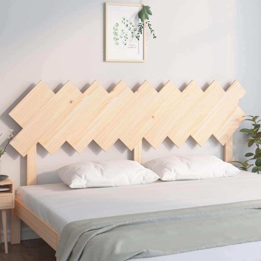 vidaXL Bett Kopfteil 178x3x80,5 cm Massivholz Kiefer - Kopfteil - Kopfteile - Bettkopfteil - Holzkopfteil
