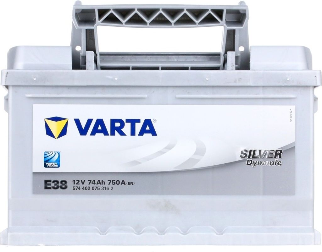Varta Autobatterie Silver Dynamic E38 12 V 74 Ah ETN 574 Zdjęcie produktu 