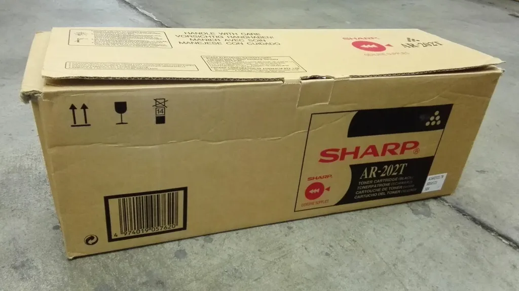 Toner noir Sharp AR-202T pour consommables professionnels de bureau