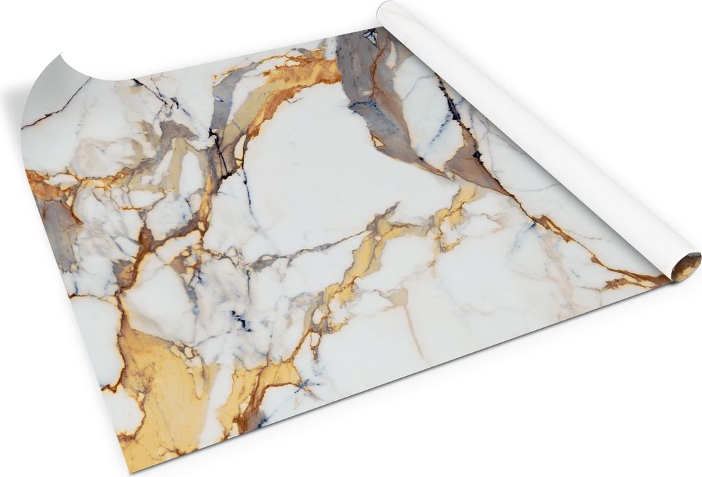 Marmorstruktur – PVC Klebefolie für Möbel – Möbelrenovierungsfolie – Möbelfolie selbstklebend – Küche – Schränke – Möbeldekorfol...