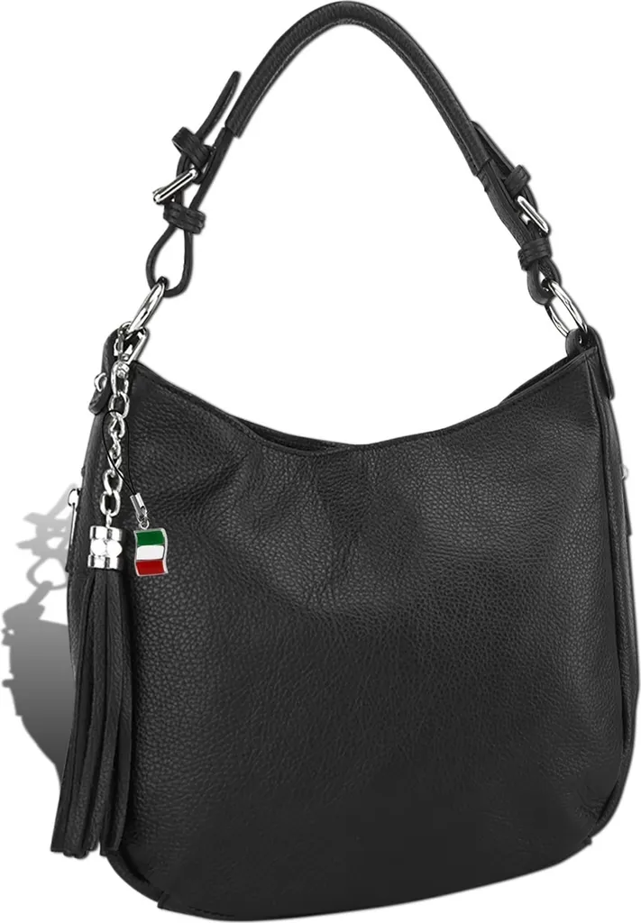Borsa Shopper Nera Florence D2OTF134S | Pelle Cool per la Città