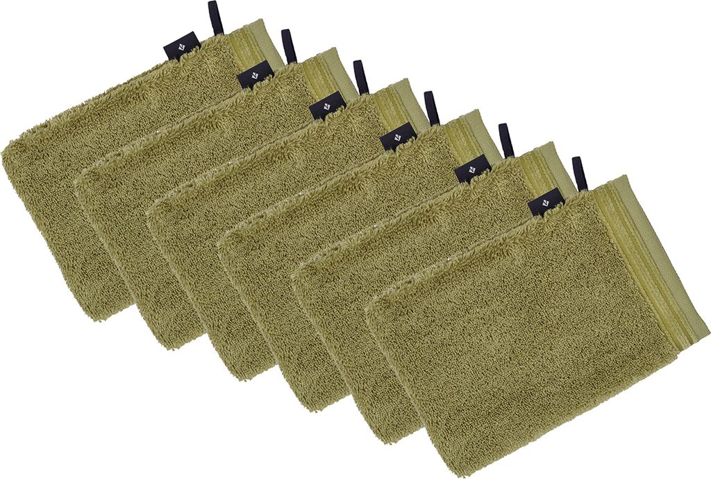 6er Pack Waschhandschuh Belief von der Marke Vossen 22 x 16 cm