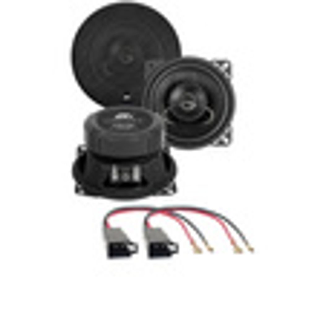 ESX HORIZON HZ-42 10 cm Koaxial Lautsprecher Einbauset für Corrado Passat 35i