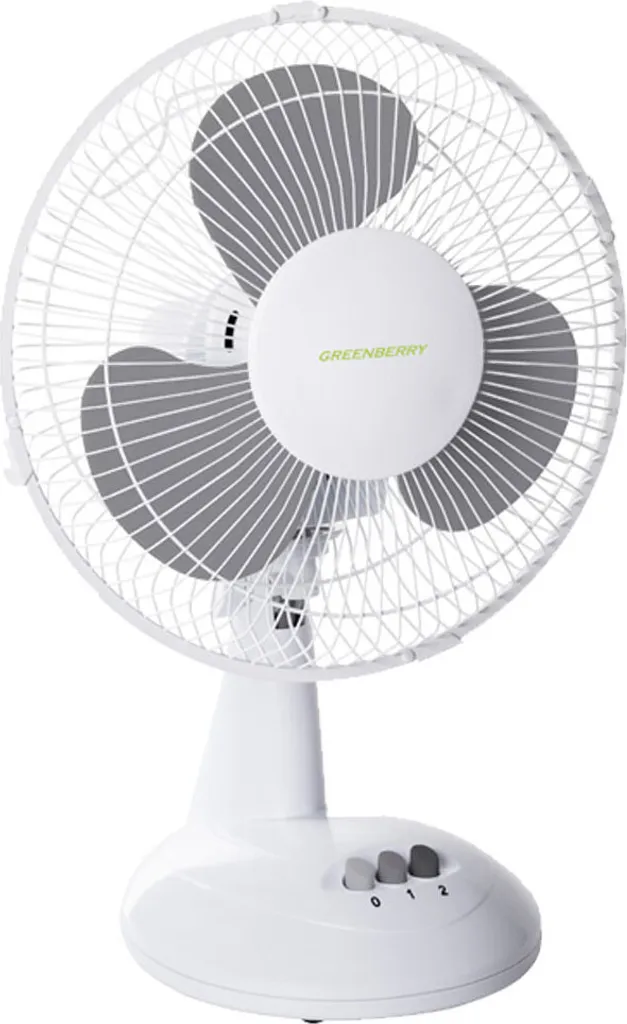 Ventilateur de table pour chambre VENETO-23GR - Air frais Ø 27 cm blanc