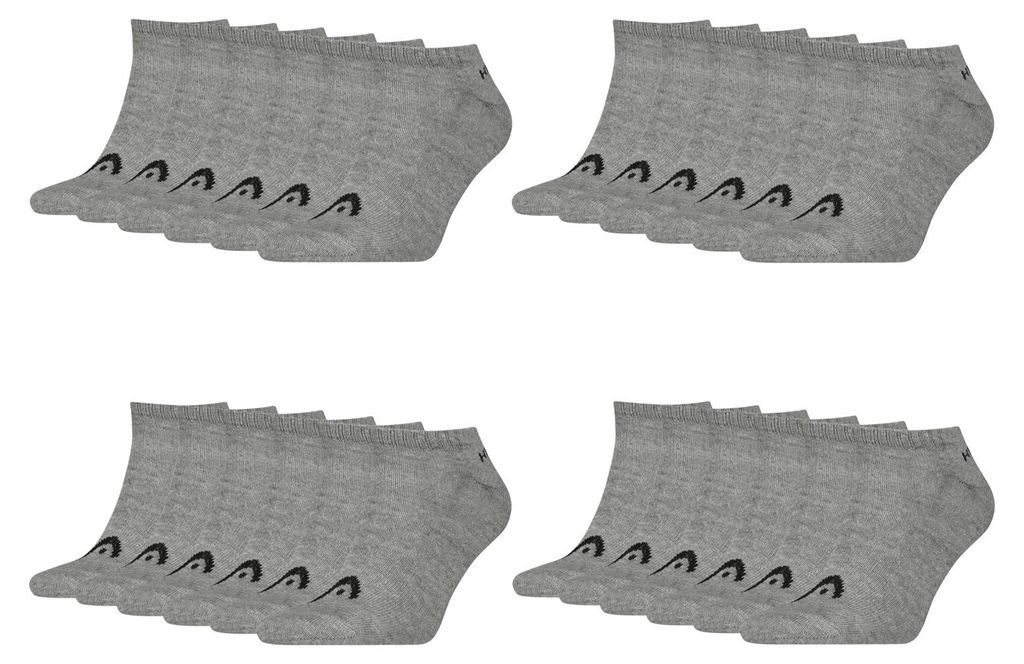 12 Paar HEAD Uni Sneaker Socken All Sports Training Socks Produktbild 