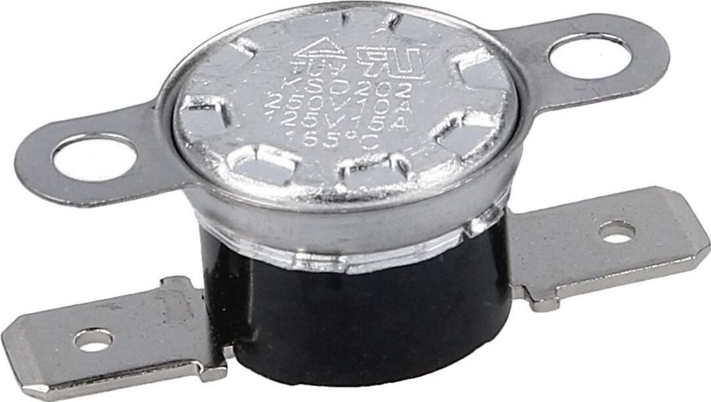 easyPART passend für 482000019543 Bauknecht Temperaturbegrenzer 165°C Whirlpool KSD202 für Mikrowelle