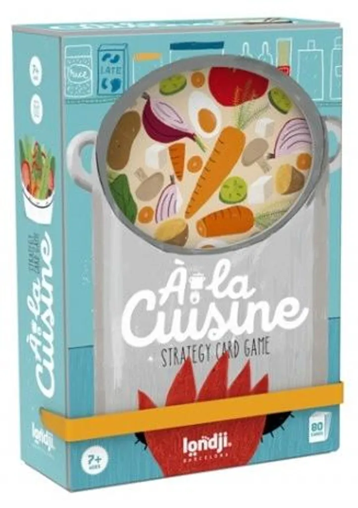 Jeu de cartes stratégique Dans la cuisine par Londji pour toute la famille