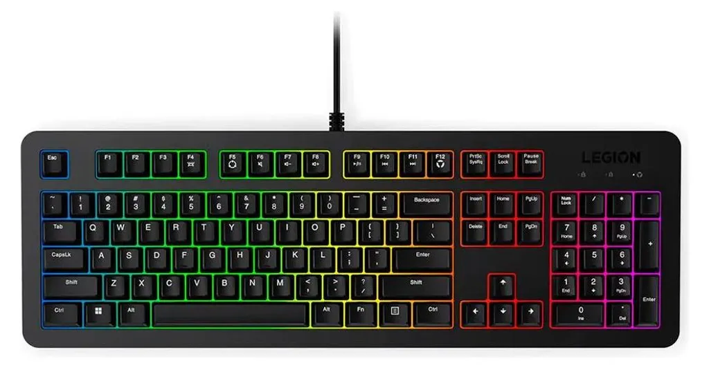 Clavier Gamer Lenovo Legion K310 RGB Nordics avec Switches Silencieux