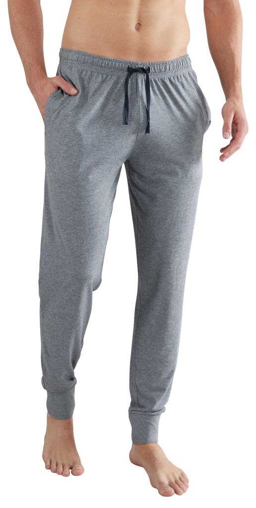 GÖTZBURG Herren Lange-Hose grau uni Größe: 50 Produktbild 