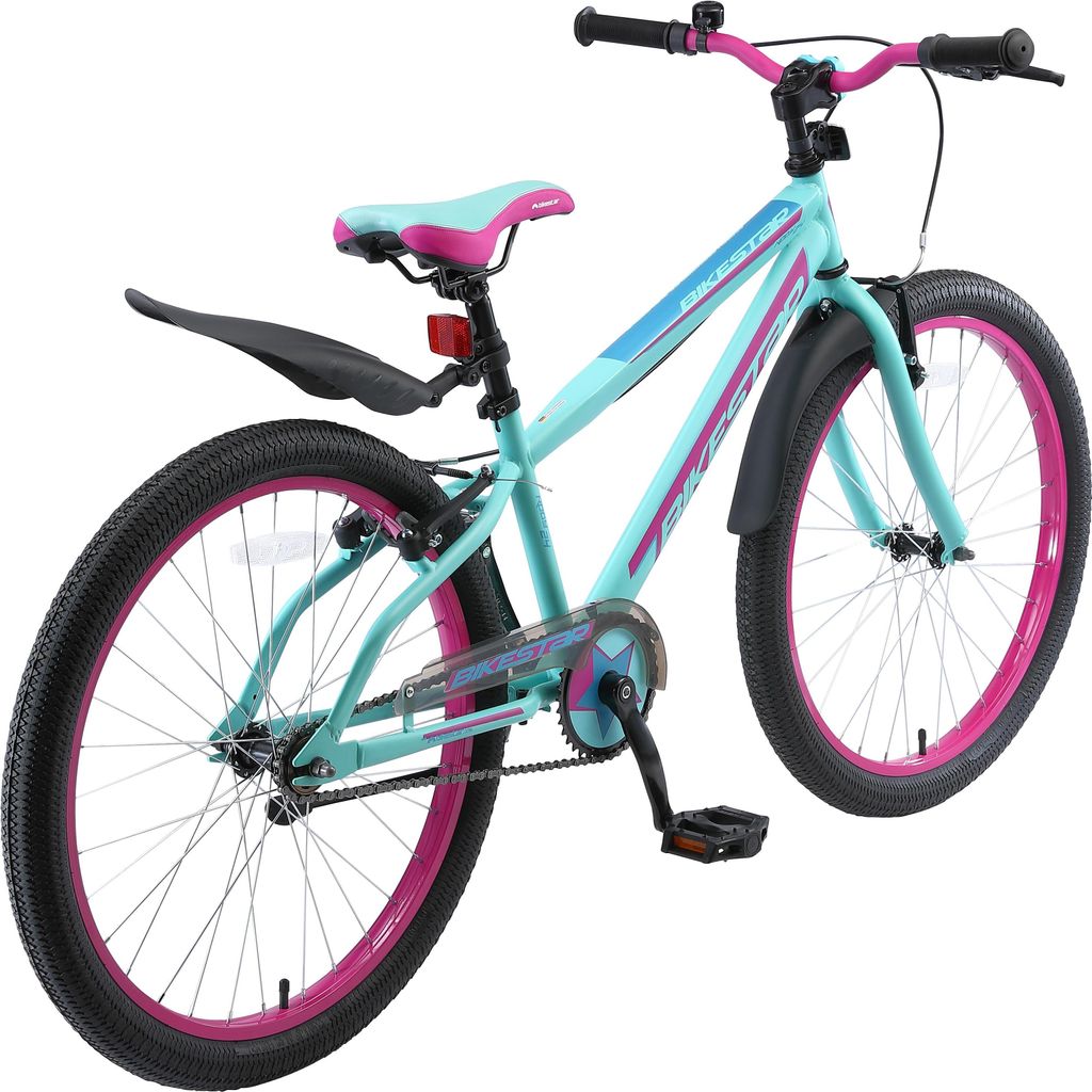 BIKESTAR Kinder Fahrrad ab 9 Jahre | 24 Zoll Urban Jungle Produktbild 3