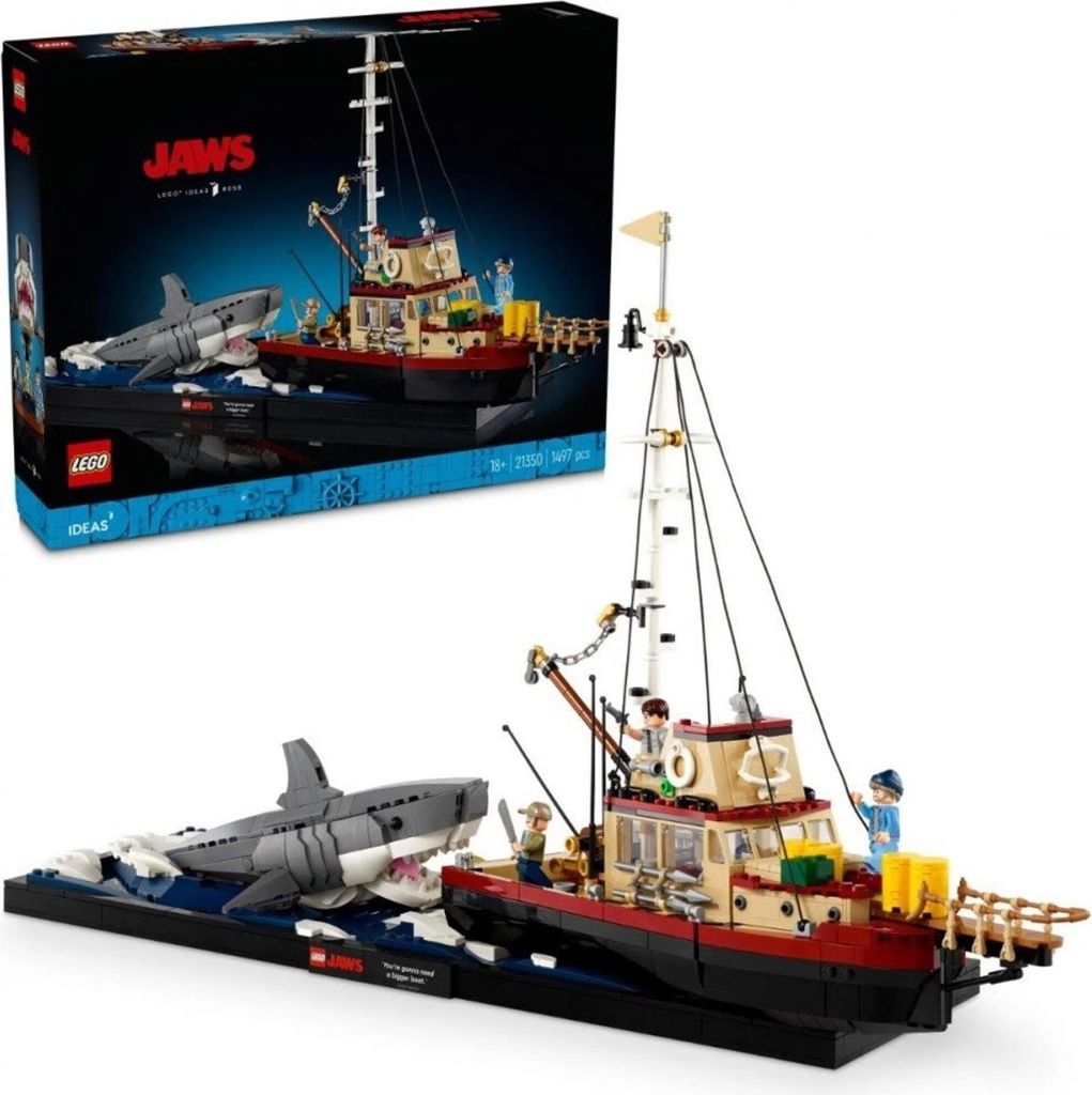 LEGO IDEAS 21350 Les Dents de la Mer Image du produit 