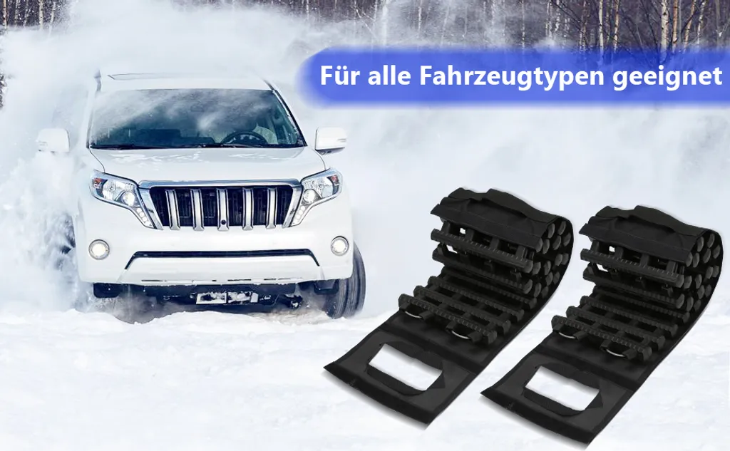 Offerta 2x Piastre Trazione Neve 80cm - Grip Neve Fango Sabbia - 6