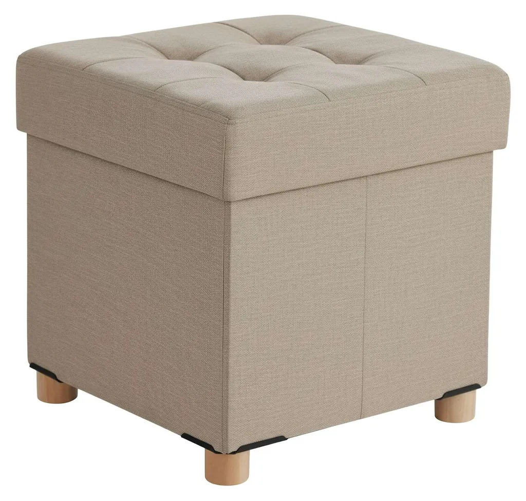 Tabouret cube de rangement : fini le désordre avec ce siège d'appoint bois