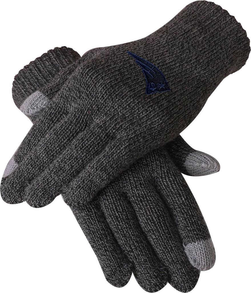 FOCO Winter Handschuhe - New England Patriots charcoal