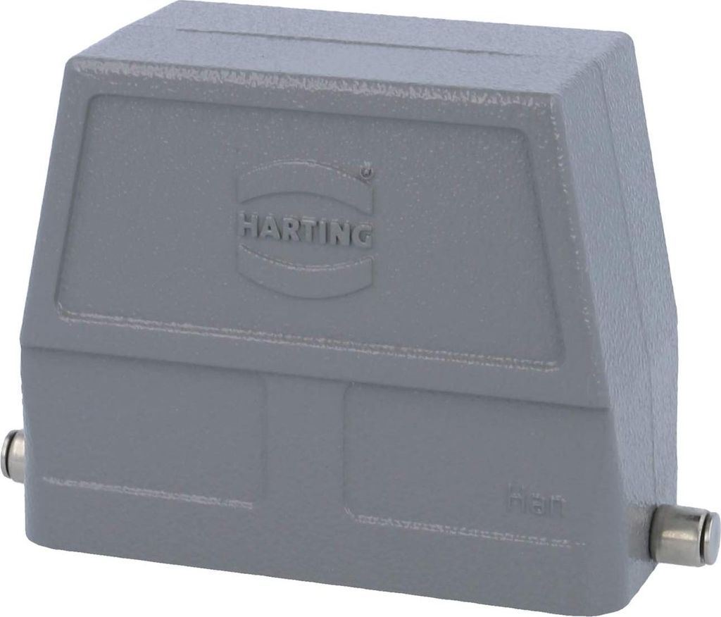 HARTING Han 16B Topfgehäuse hoch ohne Kabelabgang, für 1 Bügel (am Unterteil) Schutzart IP65 - 1 Stück