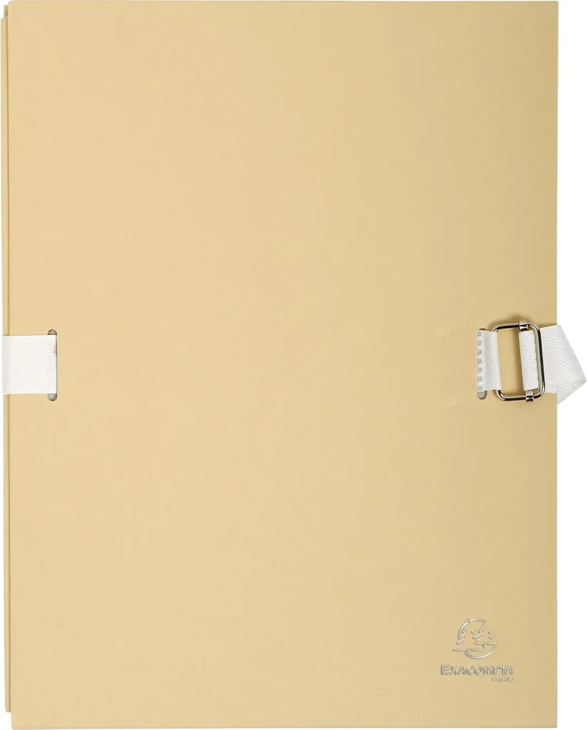 Chemise à dos extensible Exacompta 370E pour archives papier Mastic x10