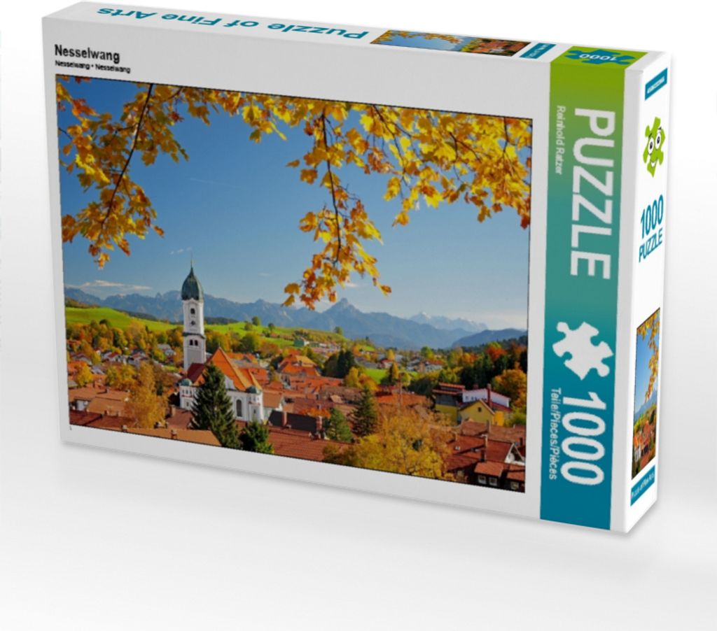Calvendo Nesselwang 1000 Teile Puzzle quer 640x480mm, Ratzer Reinhold; 7309904
