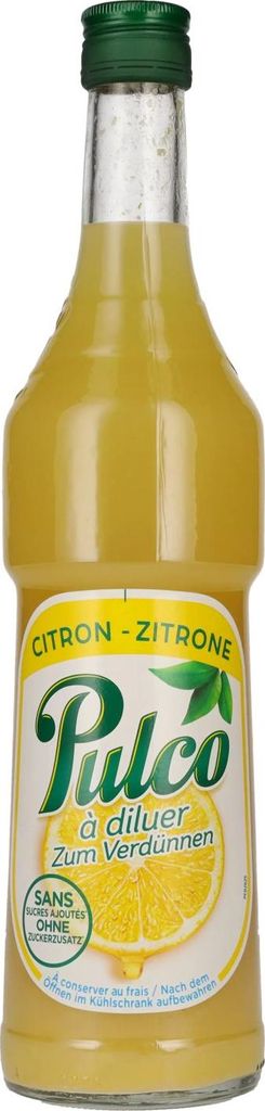 Pulco Zitronensaft Vol. 0.7L EW Produktbild 