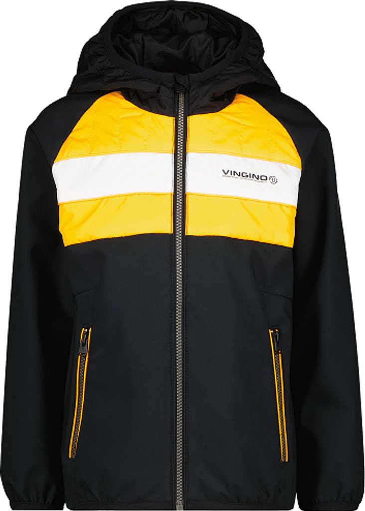 VINGINO Jungen Jacke Übergangsjacke TONALY deep black SS22 Gr.152
