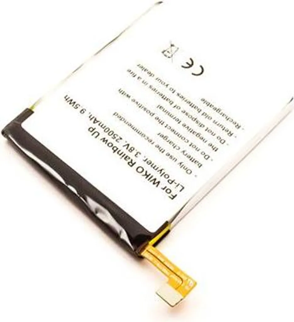 Batterie TLP15F18 Lithium 2500mAh pour Wiko Rainbow Up 4G Performance