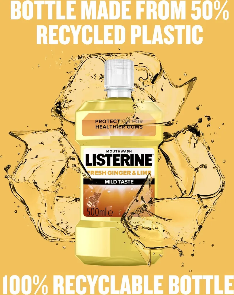Solution de rinçage buccal au gingembre et citron vert - Flacon 500ml - 4