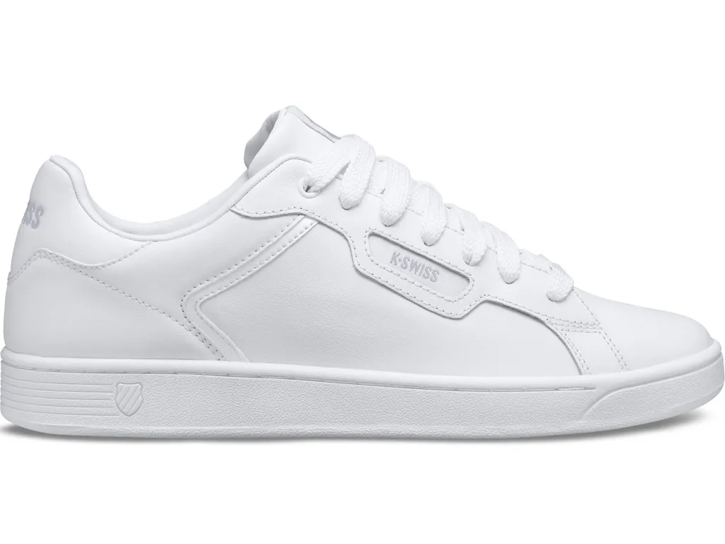 K-Swiss Clean Court II Blanc 37 - Semelle Cupsole et Cuir Durable
