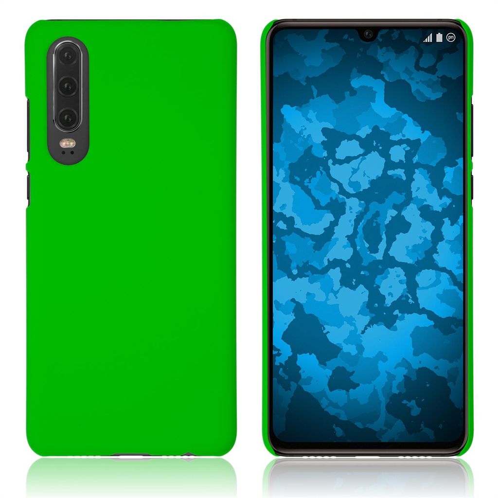 PhoneNatic Case kompatibel mit Huawei P30 - Hülle grün Produktbild 