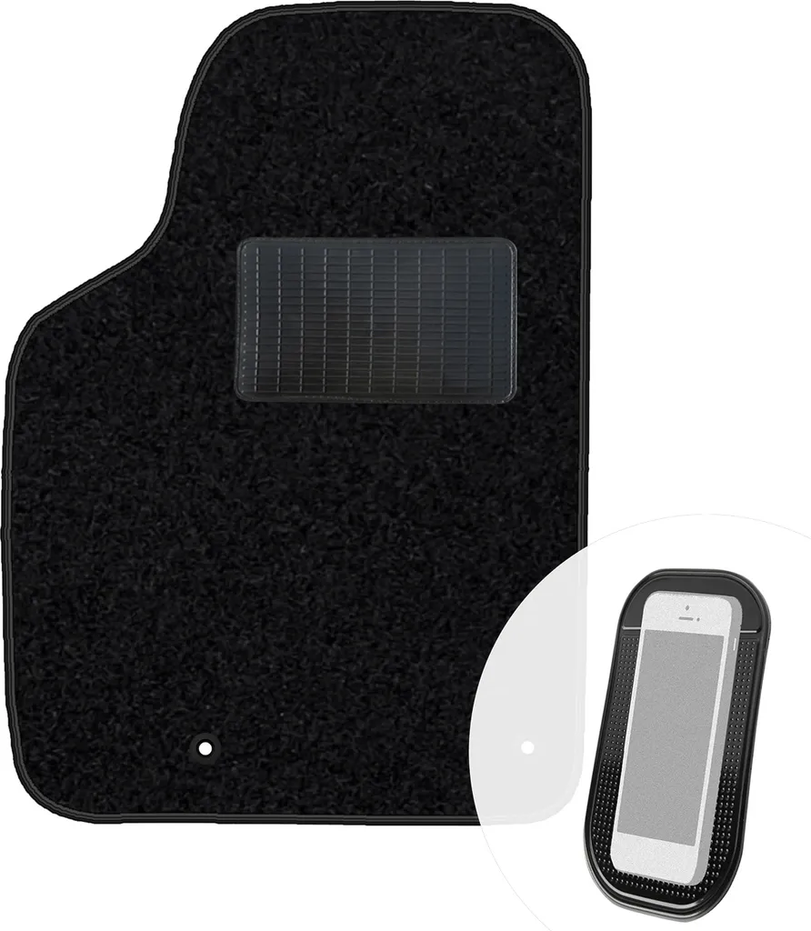 Ricambio Tappetino Guida Peugeot Partner 1 1998-07 Velours Nero