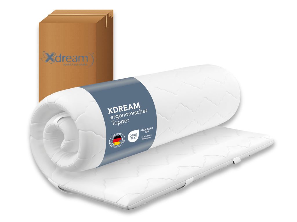 Surmatelas ergonomique en mousse froide | 200 x 200 | pour Image du produit 