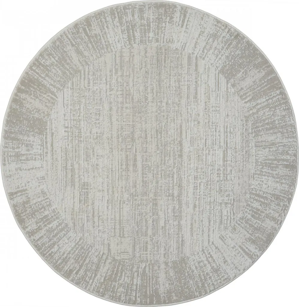 Tapis rond crème 120 cm My Heaven pour créer un coin lecture cosy
