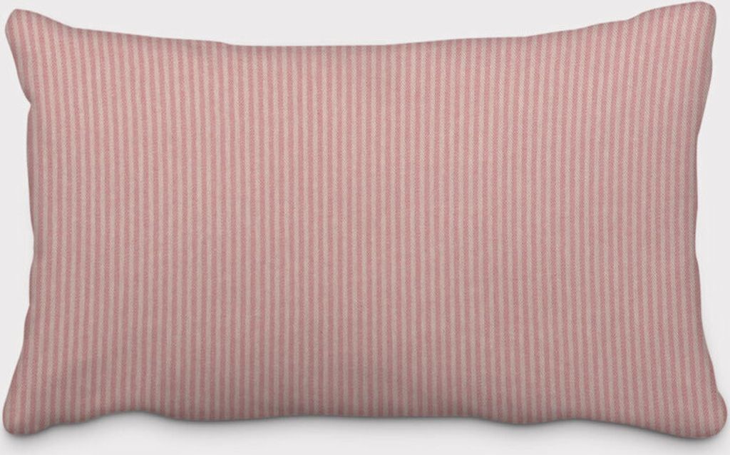 SCHÖNER LEBEN. Kissenhülle Streifen senkrecht 3mm creme rosa Größe 60x80cm (HxB) 60x80cm (HxB) Größe