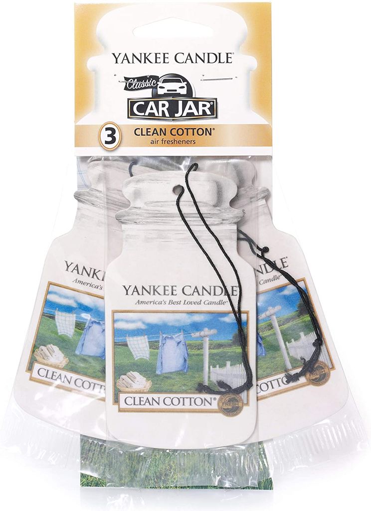 Yankee Candle Clean Cotton Lufterfrischer fürs Auto