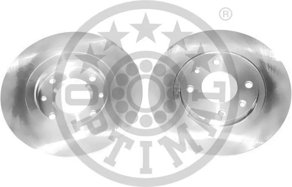 Disques de frein avant ventilés OPTIMAL pour Peugeot Partner 5
