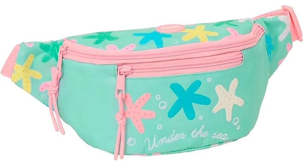 Safta Stars Gürteltasche Grün Kinder Grün One Size