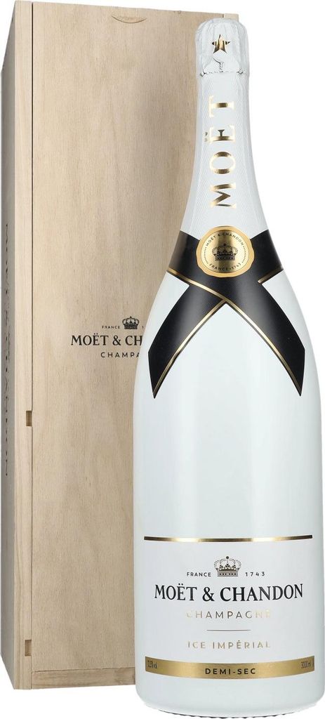 Moët & Chandon Champagne ICE IMPÉRIAL Demi-Sec 12,5% Vol. 3l in Holzkiste