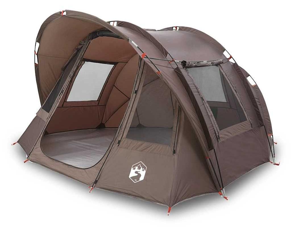 vidaXL Tenda da pesca 2 persone Marrone Impermeabile Immagine del prodotto 