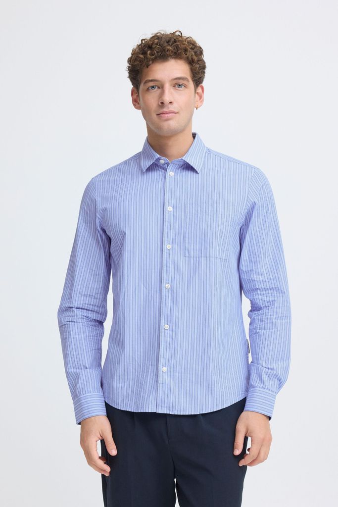 Casual Friday CFJANSSON Herren Hemd Langarmhemd Freizeithemd 100% Baumwolle Regular Fit