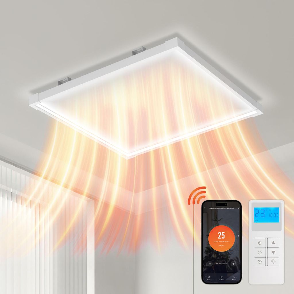 Riscaldatore a soffitto a infrarossi Bettizia 360W | Con Immagine del prodotto 