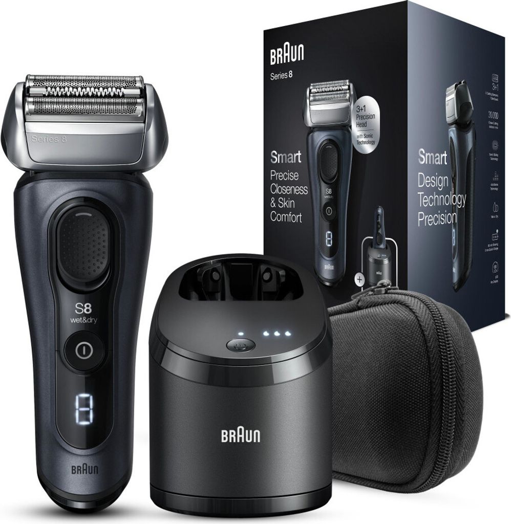 Braun Series 8 8463cc - Raschietto - Grigio - Ricaricabile Immagine del prodotto 