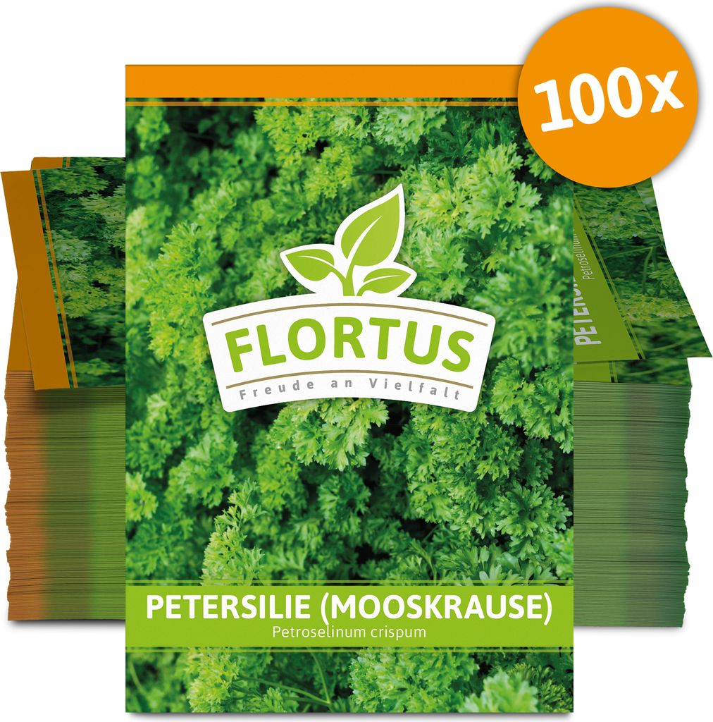Petersilie Mooskrause (100 Tütchen) | Petersiliesamen von FLORTUS