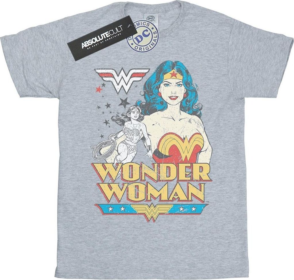 DC Comics - T-Shirt für Herren BI21649 (XL) (Grau)